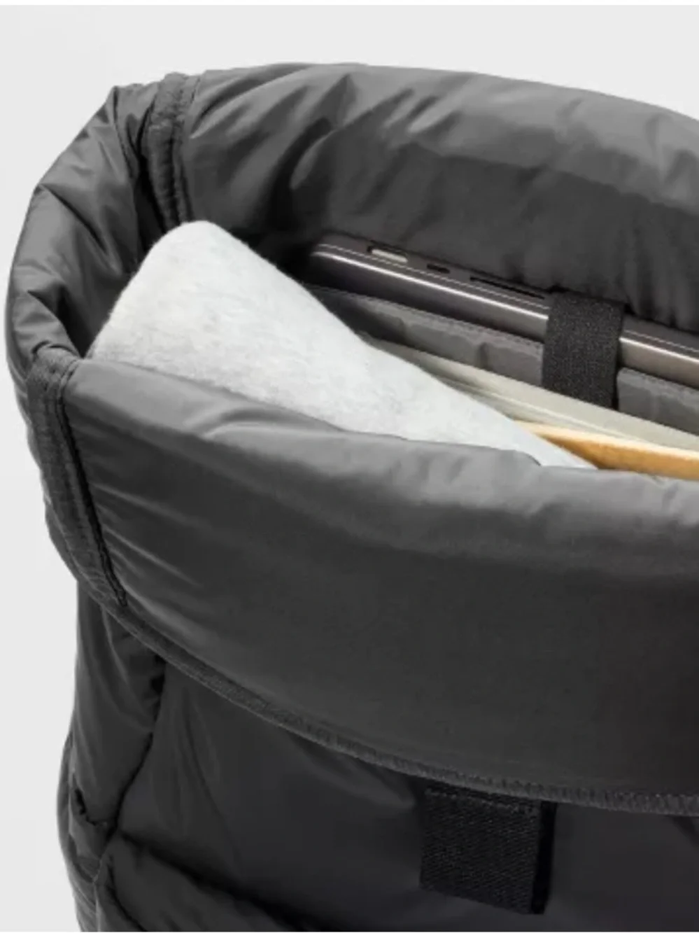 Target Open‎ Story Black Puffer Backpack